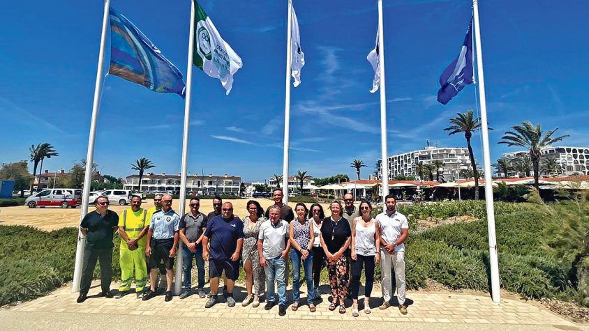 Empuriabrava revalida les banderes de qualitat