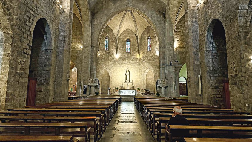 L’església de Sant Pere, refugi climàtic