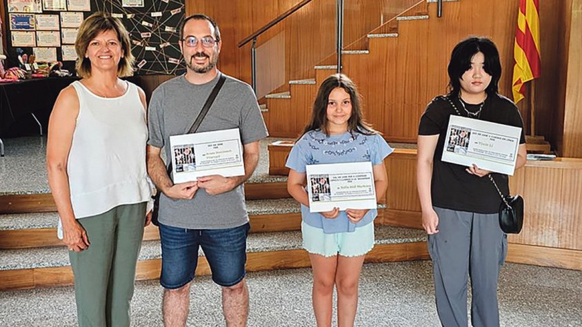 Akif, Li i Domènech guanyen el 5è concurs de còmics de Vilafant