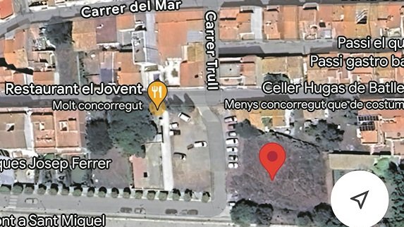 Colera signa un conveni de col·laboració per ampliar l’aparcament del centre del poble