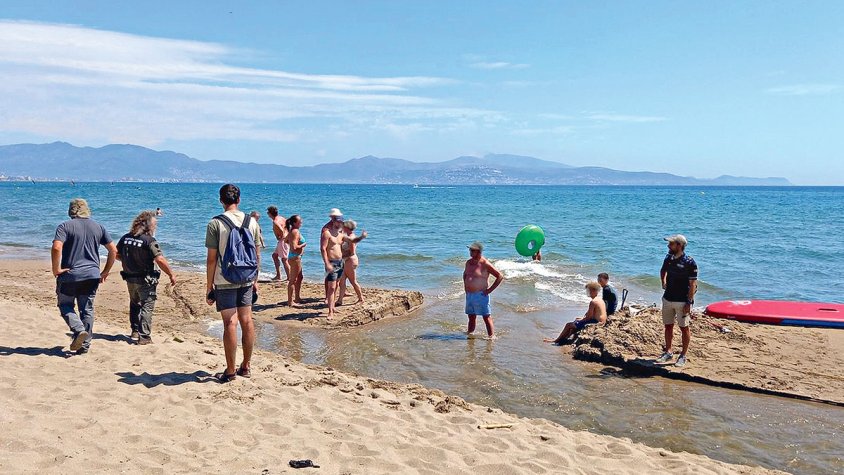 Denunciats per obrir la gola del Fluvià amb pales