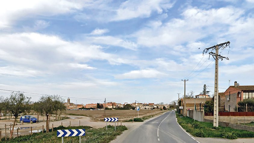 Sant Pere posarà un semàfor a l’accés des de Torroella