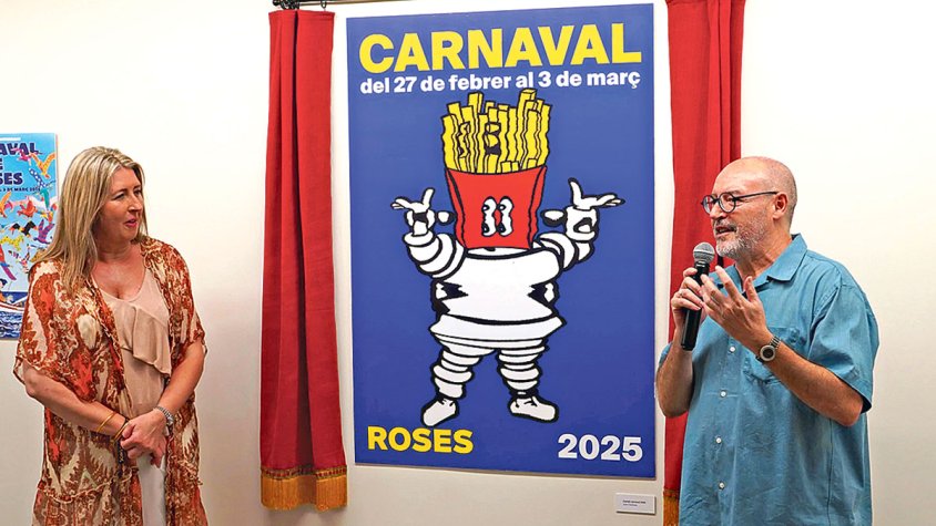 Mr. Potato, protagonista al Carnaval de Roses 2025