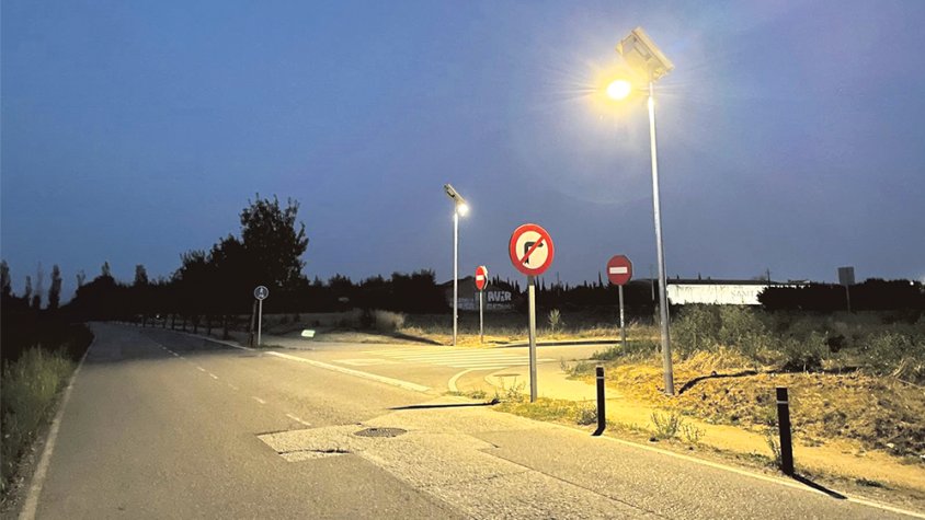 Nous llums led al Camí Vell de Vilatenim