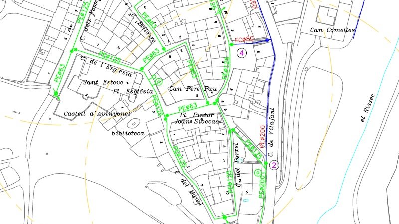 Avinyonet renovarà tota la xarxa d’aigua del nucli antic