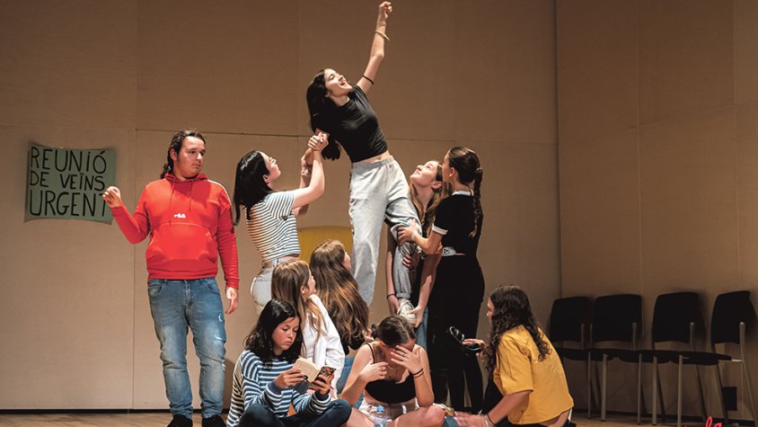 Viure el teatre a l’Aula, cada cop més a l’abast