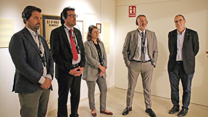 Jordi Masquef ‘posa deures’ al conseller Miquel Sàmper