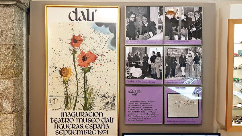 El vincle entre Josep Maria Joan Rosa i Salvador Dalí, en una mostra