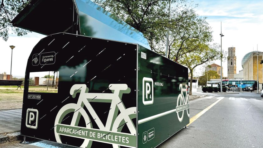 Nous pàrquings segurs per a bicicletes