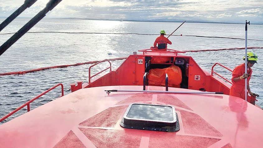 Vessament mínim i controlat pel naufragi del pesquer rosinc