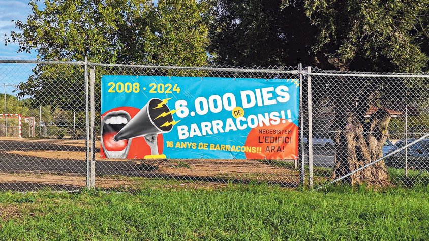 Accions per reclamar la construcció del nou institut