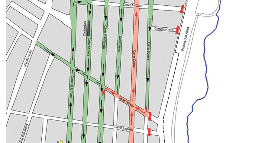 L’Escala posa en marxa la gran reforma del passeig Lluís Albert