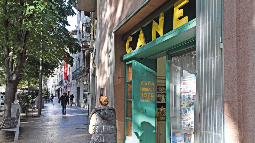 La Llibreria Canet, un dels punts de referència de la ruta ‘planiana’ que s’estrenarà a la ciutat