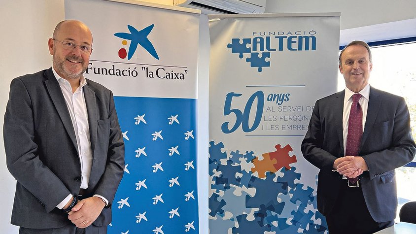 Aportació de 10.000 € per a la Fundació Privada Altem