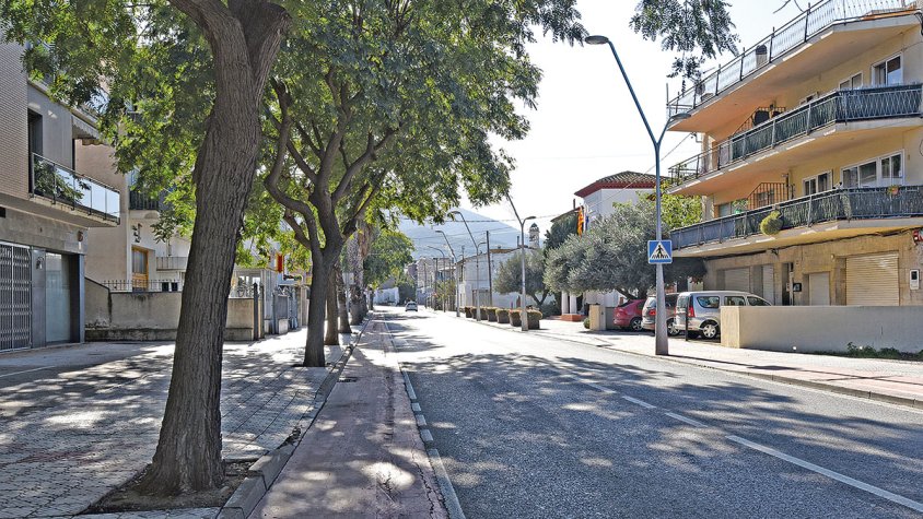 Construiran una rotonda  a l’avinguda Europa de Llançà