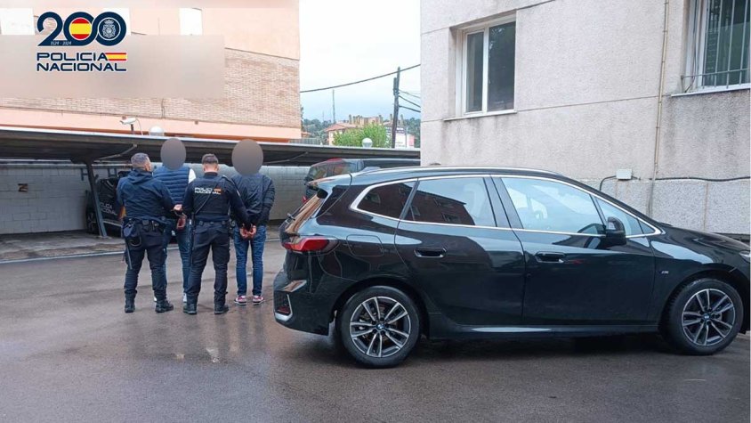 Els enxampen intentant creuar la frontera amb un cotxe de 40.000 euros robat