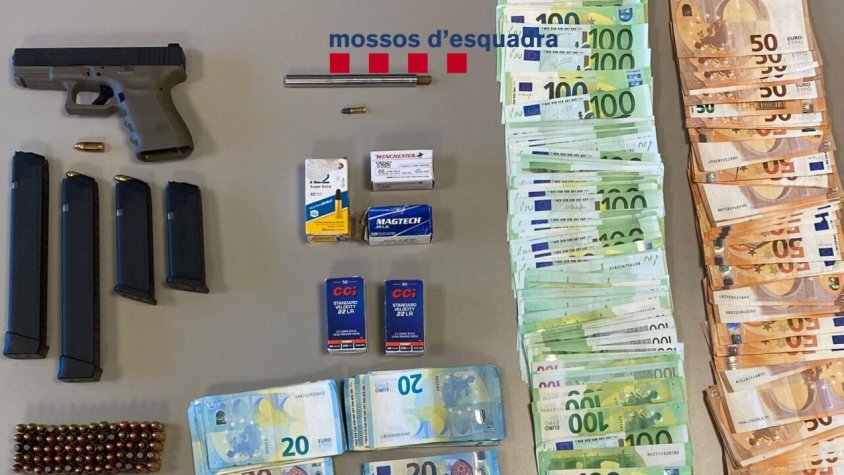 Localitzen 473 plantes de marihuana, armes i munició en una casa de Vilafant