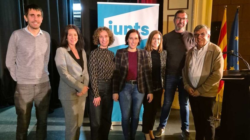 Míriam Lanero renova com a presidenta comarcal de Junts