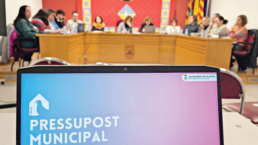 Vilafant aprova un pressupost de 6,7 milions d’euros per al 2025