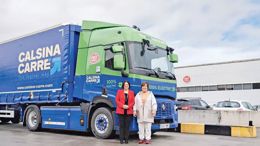 Camions elèctrics per a Calsina Carré