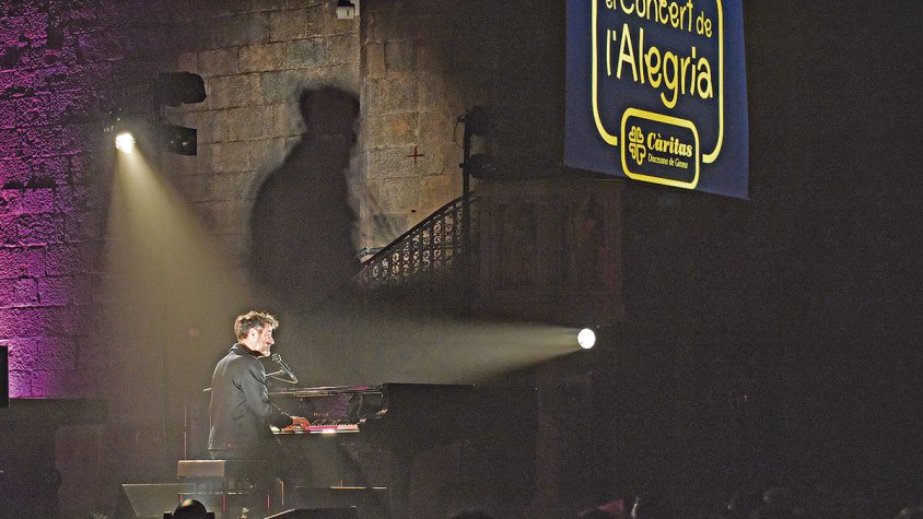 Èxit del primer ‘concert de l’Alegria’ amb Joan Dausà