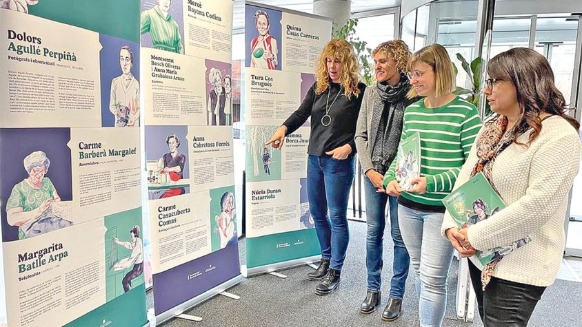 S’estrena una mostra sobre cinquanta dones referents