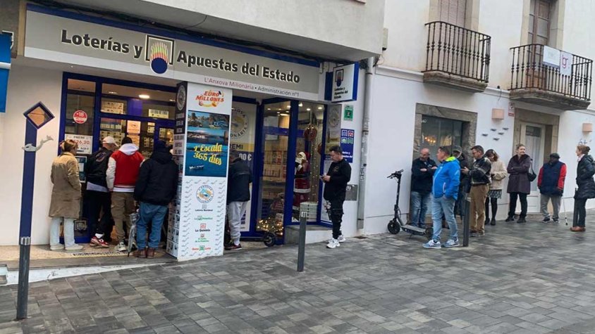 L’Anxova Milionària reparteix 1 milió d’euros en premis de la Loteria de Nadal