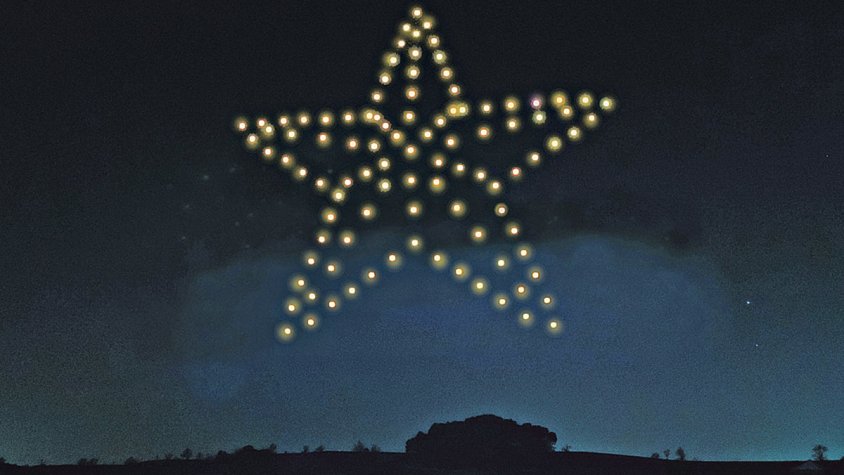 Roses acomiadarà l’any amb un espectacle lumínic de drons