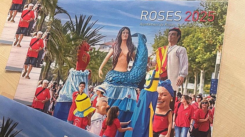 La Colla Gegantera de Roses és la protagonista del nou calendari