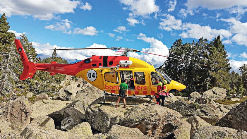 El 2024 els Bombers van rescatar 100 persones a l’Alt Empordà