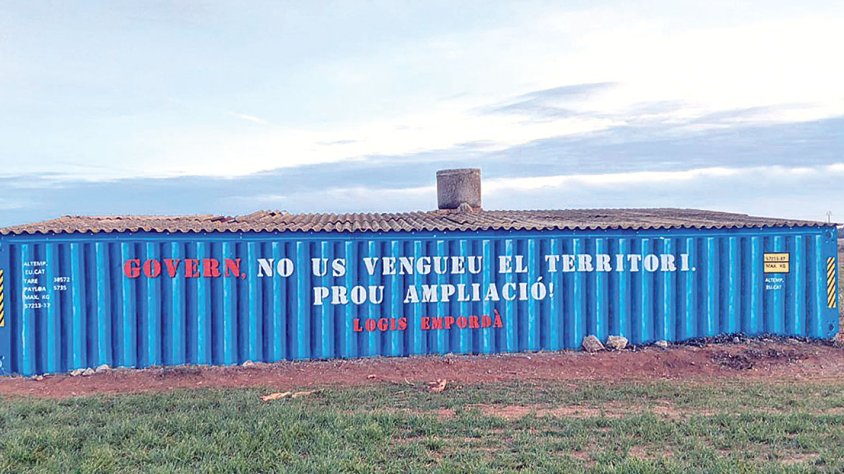 Volen instal·lar un molí al centre logístic del Far