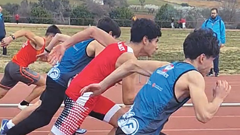 Els atletes de l’AAF se superen a Castellar