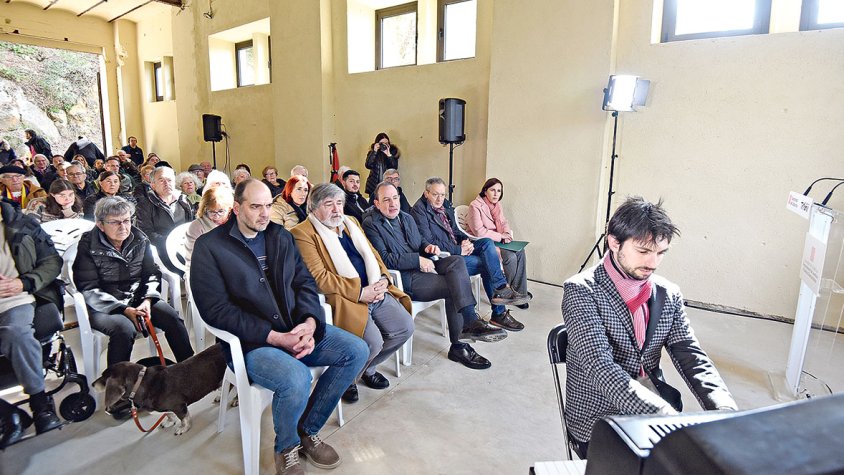 Celebren el Dia Nacional de l’Exili i la Deportació a la Mina Canta
