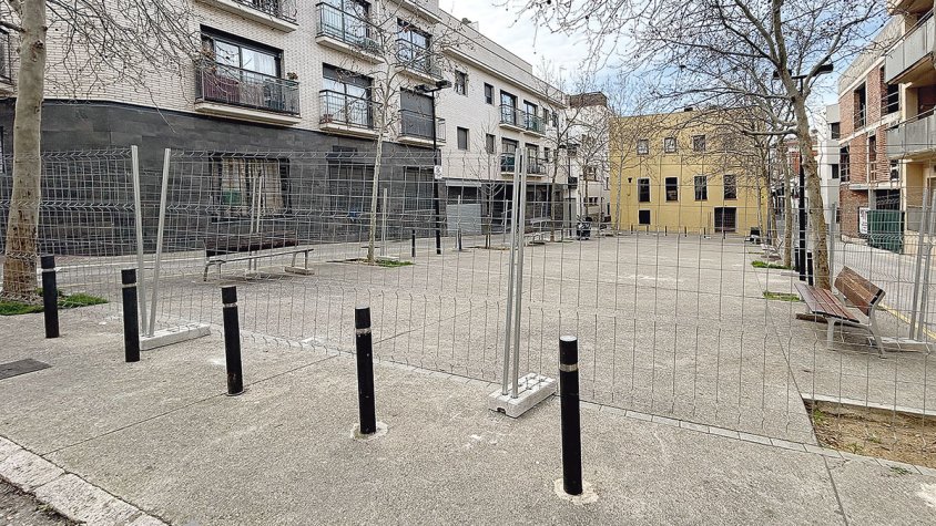 S’inicien els treballs de millora de la placeta de l’Eixample