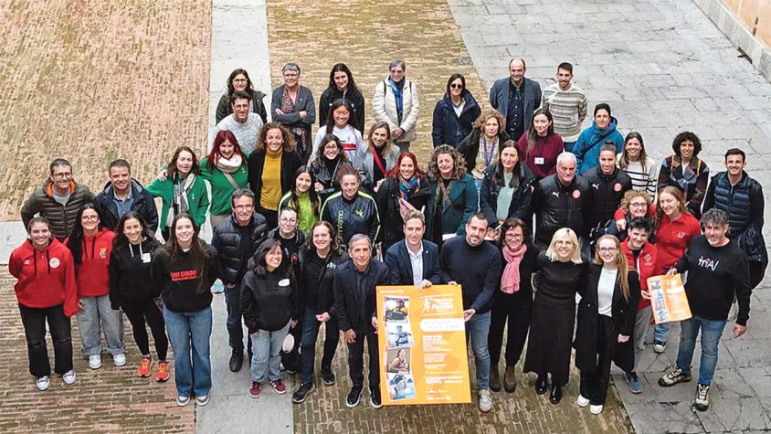 Feliu, ambaixadora a la Jornada de l’Esport Femení