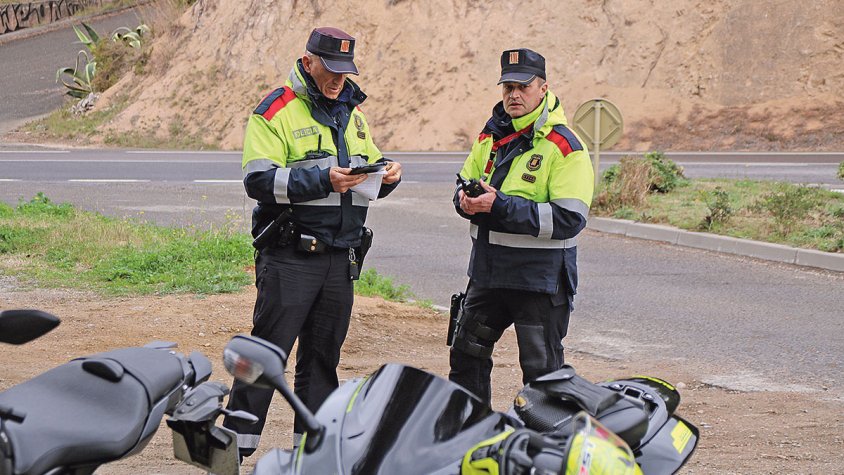Més controls dels Mossos als motoristes