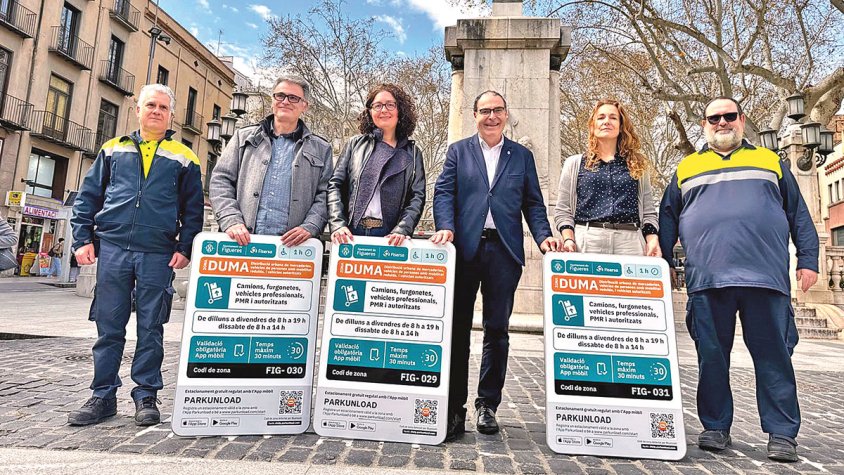 Nou sistema de càrrega i descàrrega amb zona DUMA