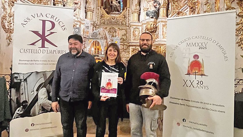 Benedicció de Rams i Via Crucis a Castelló d’Empúries