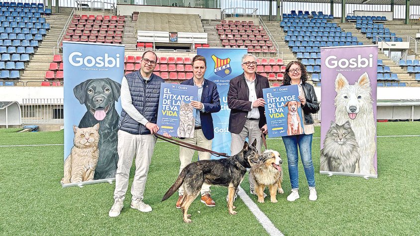 Vilatenim acollirà una jornada d’adopcions en el partit entre la UE Figueres i la UE Vic