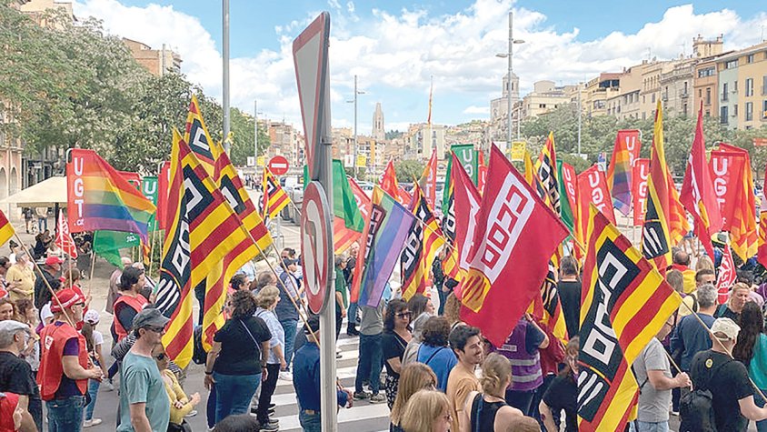 Els sindicats exigeixen un escut  social per protegir la ciutadania