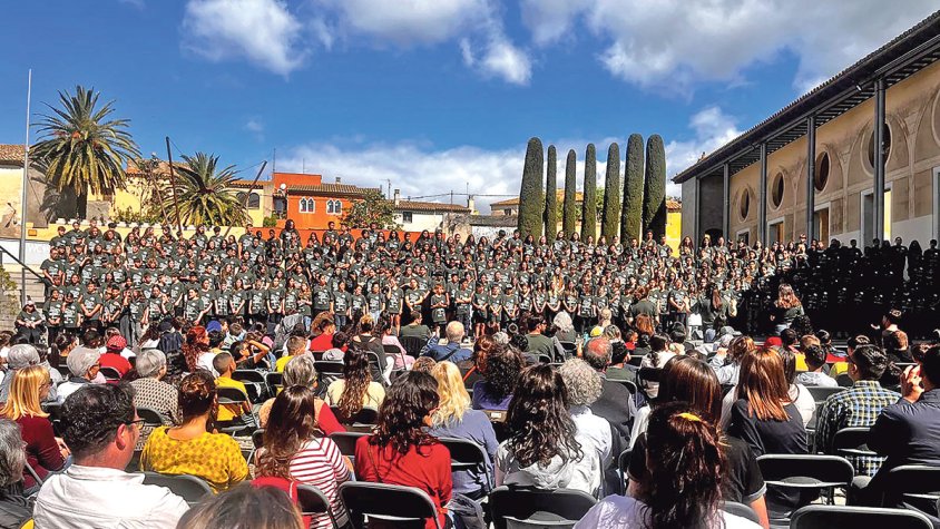 Més de 320 veus participen a la segona Cantarella