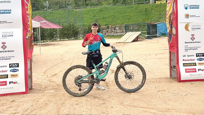 Podi estatal d’Unai Gironès a Sant Hilari