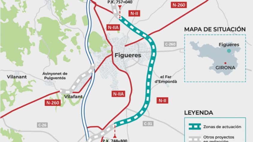 Invertiran 118,3 milions d’euros per desdoblar l’N-II
