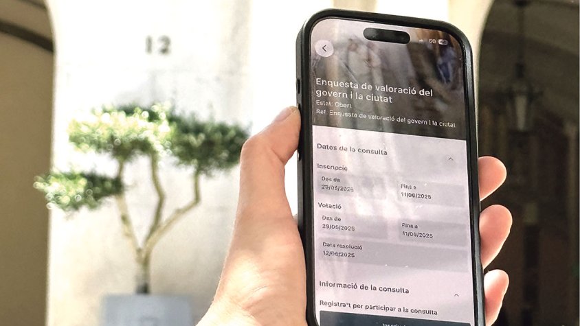 Activen la segona enquesta per valorar l’acció de govern