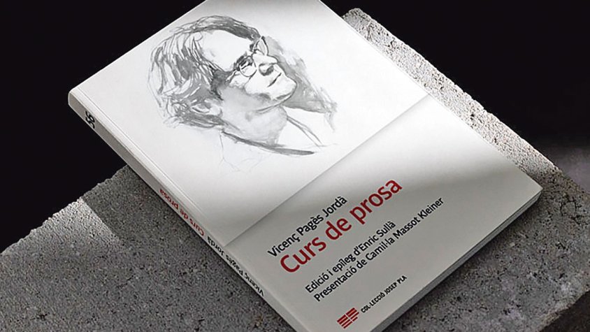 Publiquen ‘Curs de prosa’, un recull de Vicenç Pagès