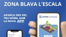 En marxa la nova app per a la zona blava de l'Escala 