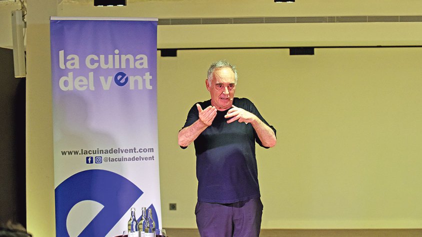 Ferran Adrià reivindica la «qualitat, bona gestió i actitud innovadora»