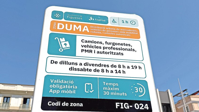 Facilitar l’aparcament als repartidors