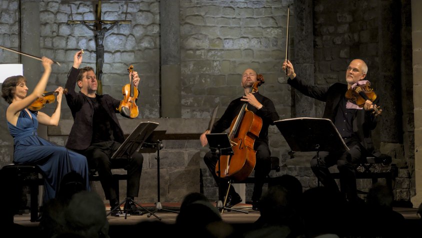 El Quartet Casals en el festival Schubertíada