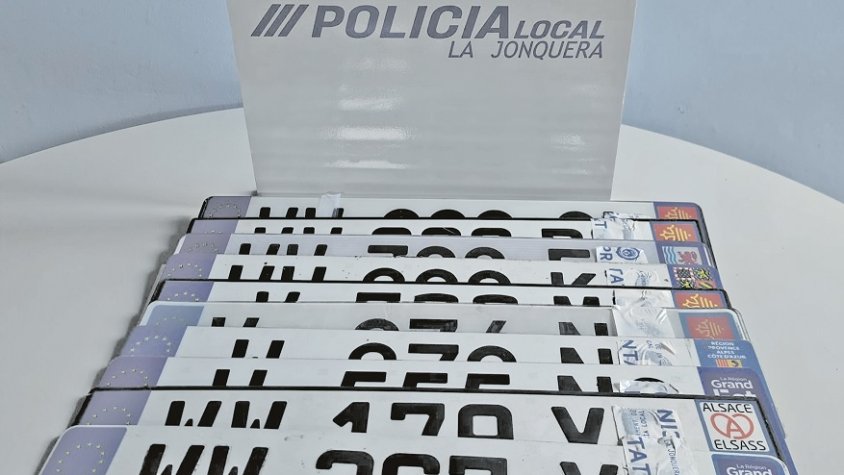 Plaques franceses per evitar els controls: l’estratègia dels delinqüents fronterers